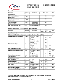 浏览型号IKW03N120H2的Datasheet PDF文件第2页