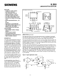 浏览型号IL300的Datasheet PDF文件第1页