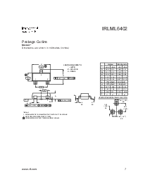 浏览型号IRLML6402TR的Datasheet PDF文件第7页