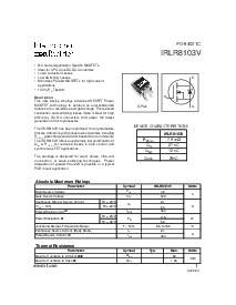 浏览型号IRLR8103V的Datasheet PDF文件第1页