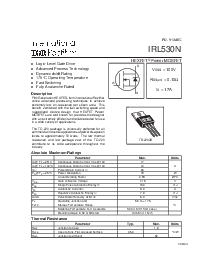 浏览型号IRL530N的Datasheet PDF文件第1页