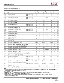 浏览型号IS42S16100C1的Datasheet PDF文件第6页