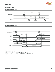 浏览型号IS62C1024-45WI的Datasheet PDF文件第5页