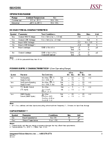 浏览型号IS62C256-45UI的Datasheet PDF文件第3页