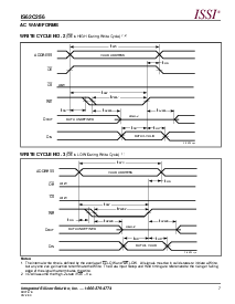 浏览型号IS62C256-45UI的Datasheet PDF文件第7页