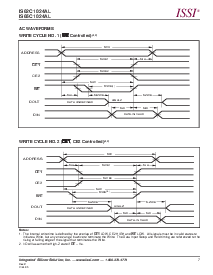 浏览型号IS65C1024AL-45QA3的Datasheet PDF文件第7页
