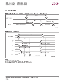 浏览型号IS65C6416AL的Datasheet PDF文件第7页