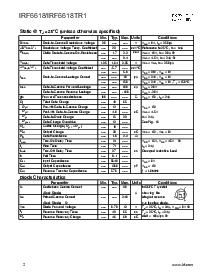 浏览型号IRF6618的Datasheet PDF文件第2页