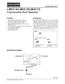 浏览型号LM431CCZ的Datasheet PDF文件第1页