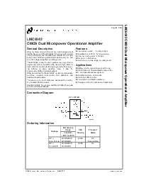 浏览型号LMC6042IN的Datasheet PDF文件第1页