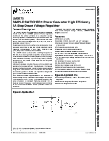 浏览型号LM2675N-5.0的Datasheet PDF文件第1页