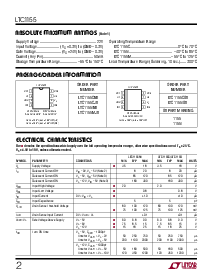 浏览型号LTC1155CS8的Datasheet PDF文件第2页