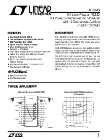 浏览型号LTC1349CG的Datasheet PDF文件第1页