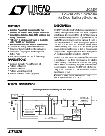 浏览型号LTC1479CG的Datasheet PDF文件第1页