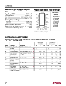 浏览型号LTC1650IS的Datasheet PDF文件第2页