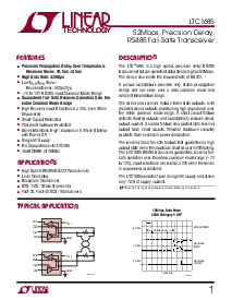 浏览型号LTC1685CS8的Datasheet PDF文件第1页
