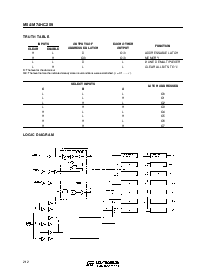 浏览型号M74HC259C1R的Datasheet PDF文件第2页