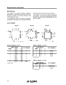 浏览型号M74HC4052B1R的Datasheet PDF文件第2页