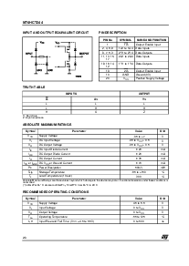 浏览型号M74HCT244M1R的Datasheet PDF文件第2页