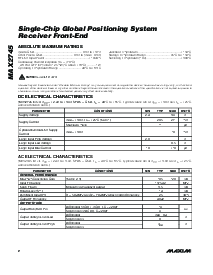 浏览型号MAX2745ECM的Datasheet PDF文件第2页