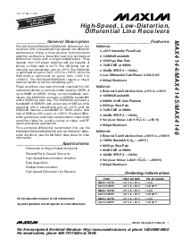 浏览型号MAX4145ESD的Datasheet PDF文件第1页
