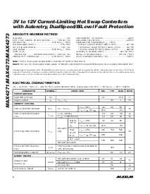 浏览型号MAX4271的Datasheet PDF文件第2页