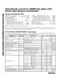 浏览型号MAX4390的Datasheet PDF文件第2页