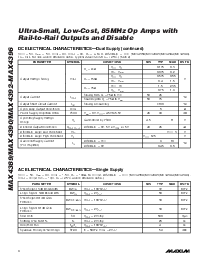 浏览型号MAX4390的Datasheet PDF文件第4页