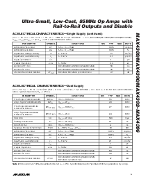 浏览型号MAX4390的Datasheet PDF文件第5页