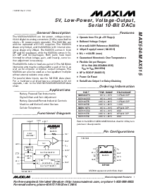 浏览型号MAX515CSA的Datasheet PDF文件第1页