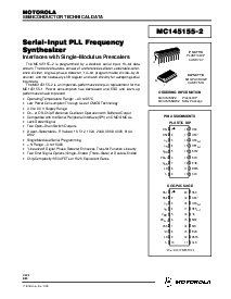 浏览型号MC145151P2的Datasheet PDF文件第9页