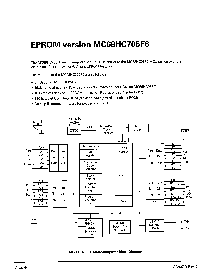 浏览型号MC68HC05F6的Datasheet PDF文件第3页