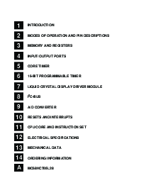 浏览型号MC68HC705L28B的Datasheet PDF文件第4页