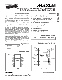 浏览型号MAX685EEE的Datasheet PDF文件第1页