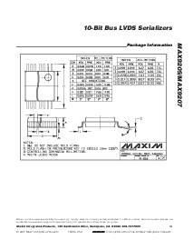 浏览型号MAX9205EAI的Datasheet PDF文件第13页