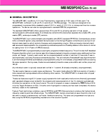 浏览型号MBM29F040C-55PD的Datasheet PDF文件第3页