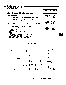 浏览型号MC145158DW的Datasheet PDF文件第1页