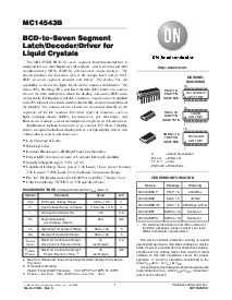 浏览型号MC14543BD的Datasheet PDF文件第1页