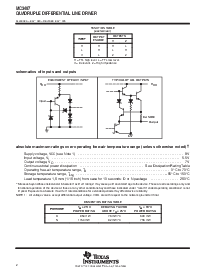 浏览型号MC3487P的Datasheet PDF文件第2页