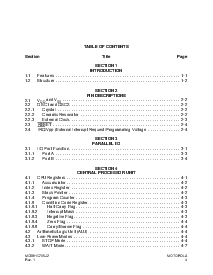 浏览型号MC38HC705J2的Datasheet PDF文件第2页