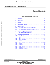 浏览型号MC68HC705C9A的Datasheet PDF文件第7页