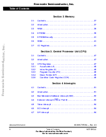 浏览型号MC68HC705C9A的Datasheet PDF文件第8页
