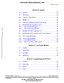 浏览型号MC68HC705C9A的Datasheet PDF文件第9页