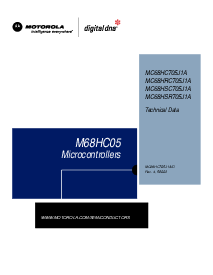 浏览型号MC68HC705J1A的Datasheet PDF文件第1页