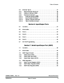 浏览型号MC68HC705P6A的Datasheet PDF文件第9页
