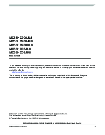 浏览型号MC68HC908KL8的Datasheet PDF文件第3页
