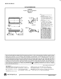 浏览型号MC74VHCTXXXAM的Datasheet PDF文件第6页