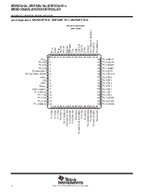 浏览型号MSP430F1611IRTD的Datasheet PDF文件第4页