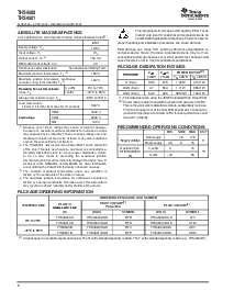 浏览型号THS4500IDGN的Datasheet PDF文件第2页