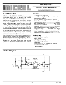 浏览型号MIC4452BM的Datasheet PDF文件第1页